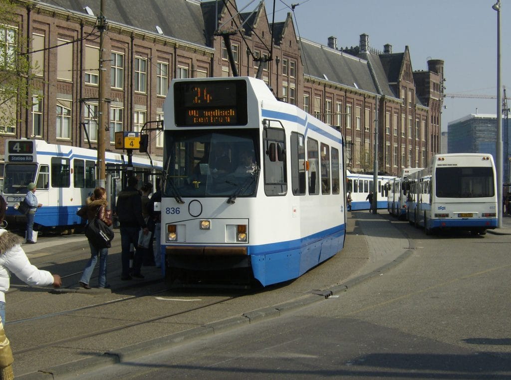 Amsterdam Centraal Tram