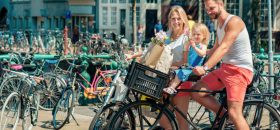 Amsterdam in bicicletta